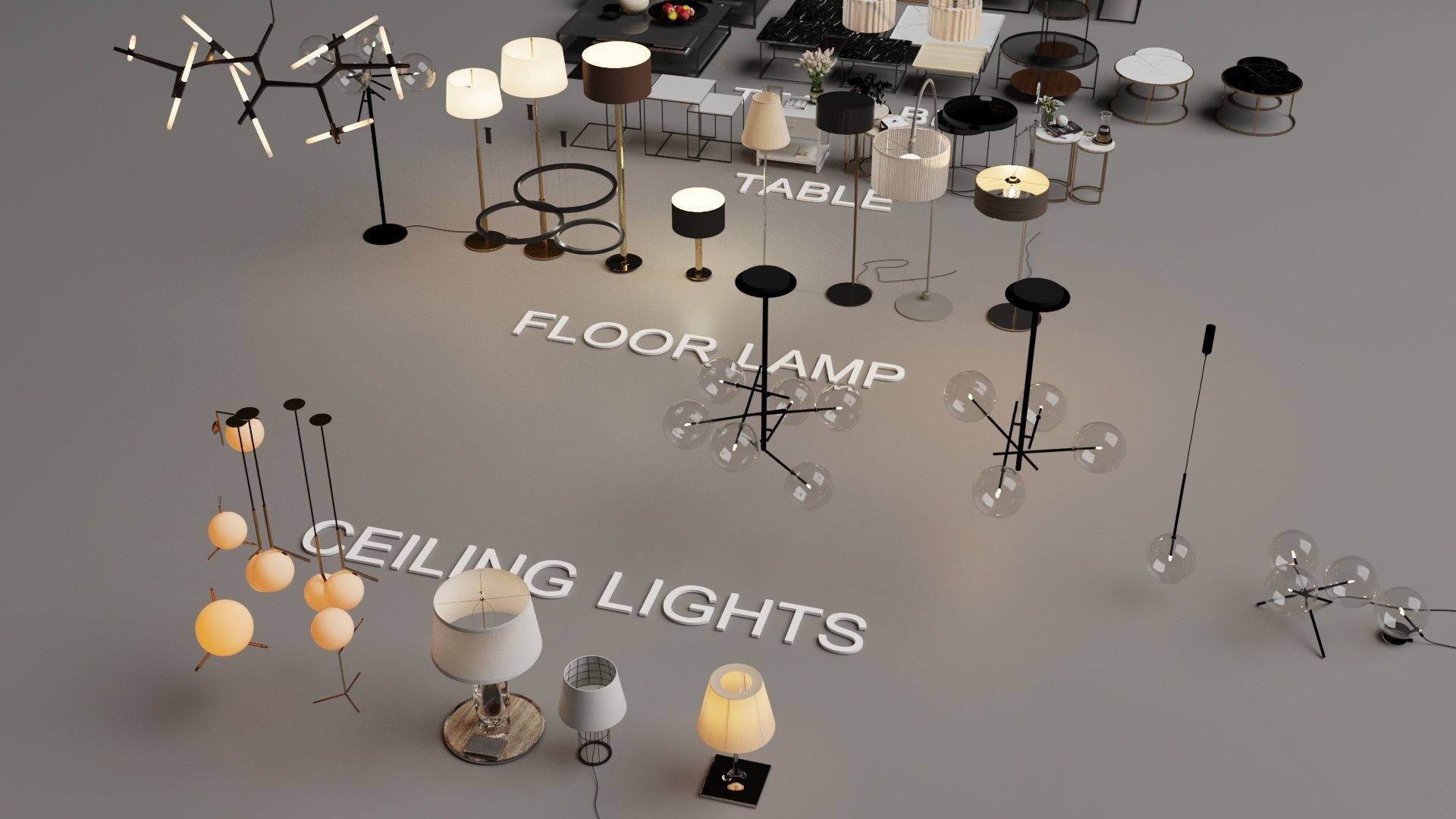 Interior - Sofa - Living Collection - 3D model 3D model_8