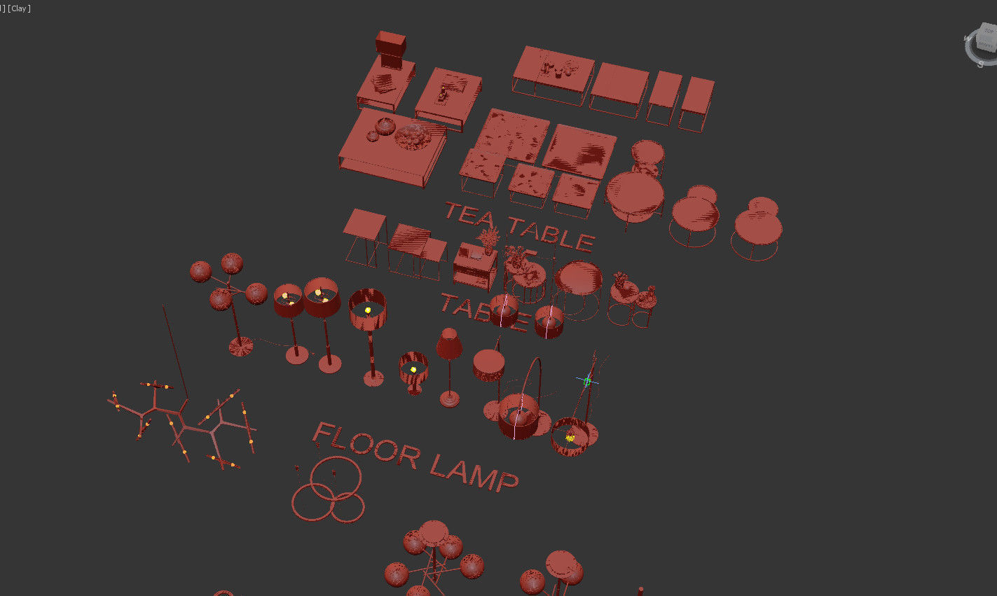 Interior - Sofa - Living Collection - 3D model 3D model_1