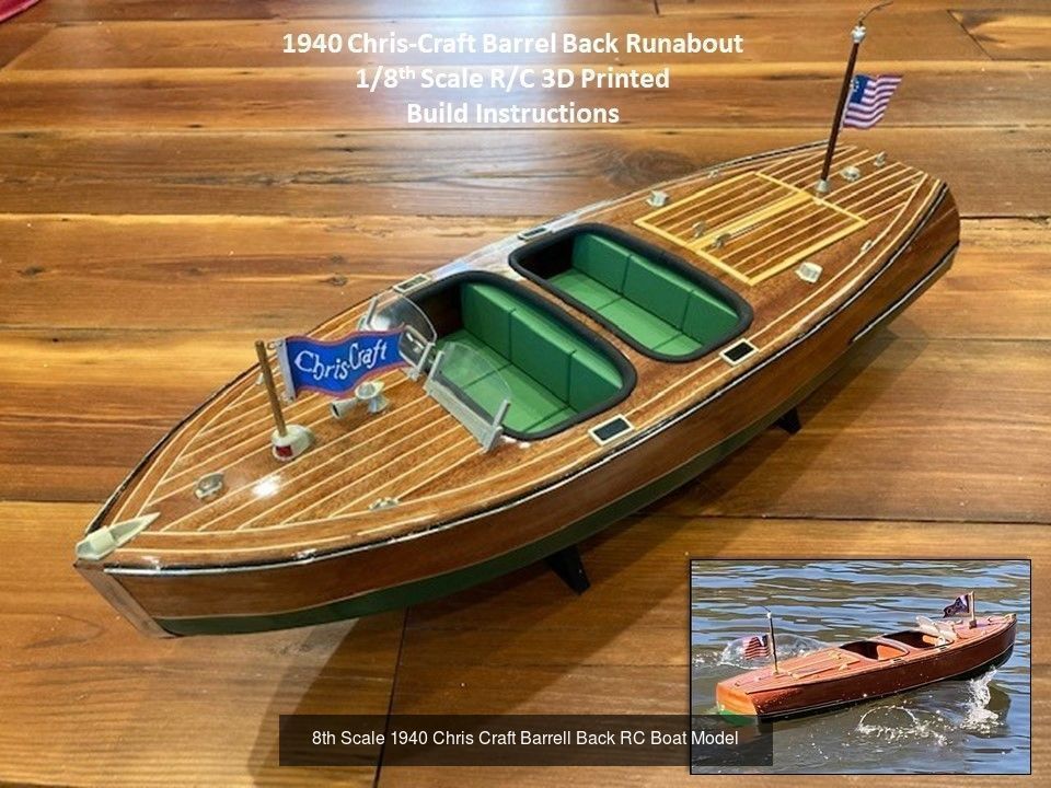 RC Vehicles - Mahogany  Runabouts  Tugboat  Airboat Karmann Ghia 3D Model Collection_4