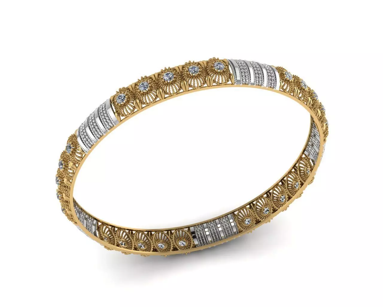 Bracelet 3D print model_0