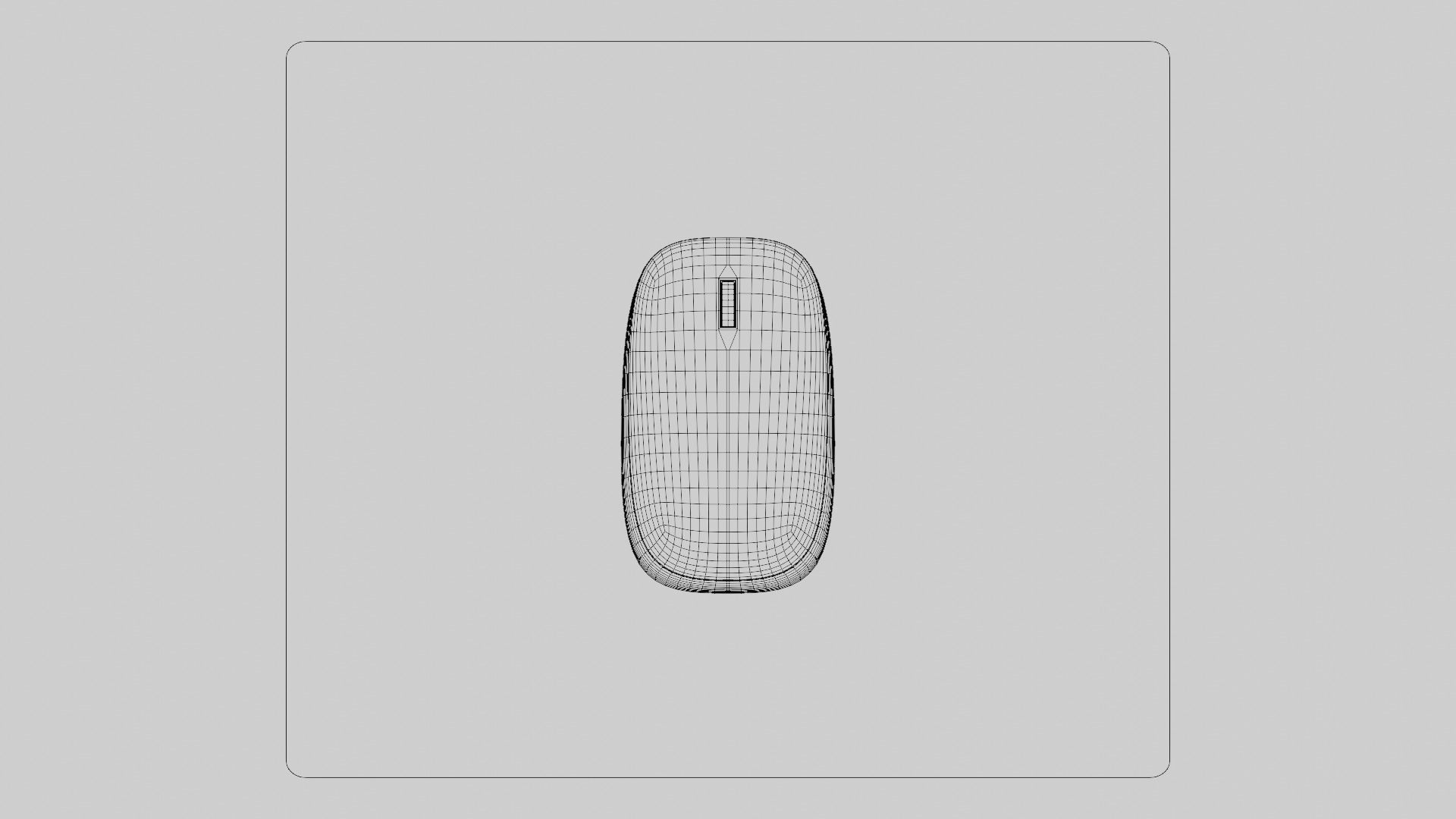 Computer Mouse and Mouse Pad Free low-poly 3D model_9
