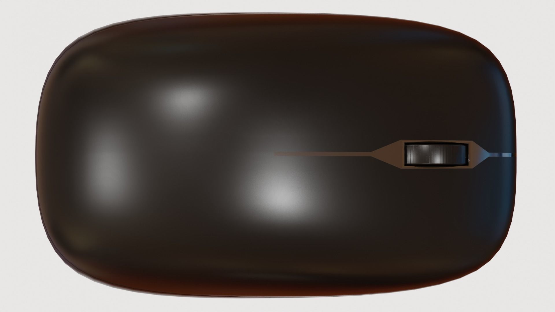 Computer Mouse and Mouse Pad Free low-poly 3D model_4