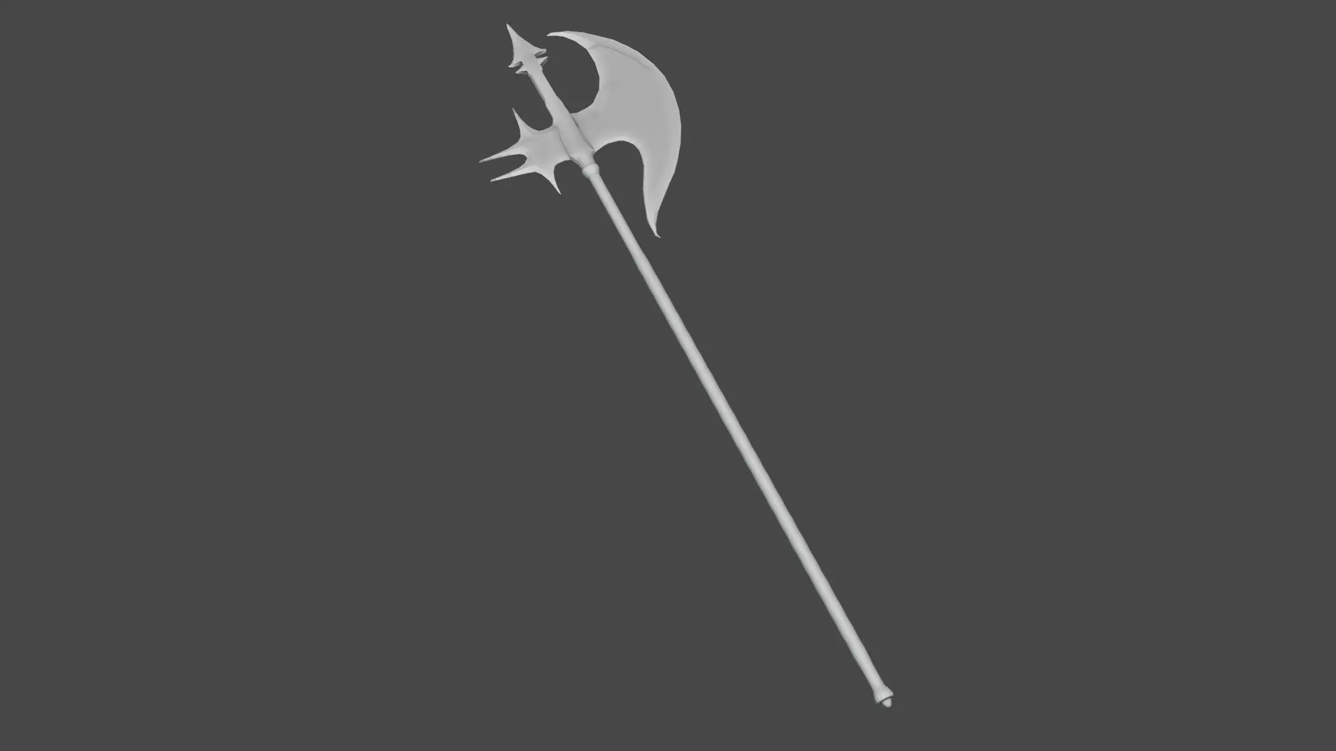 Battle Axe Free 3D model_0