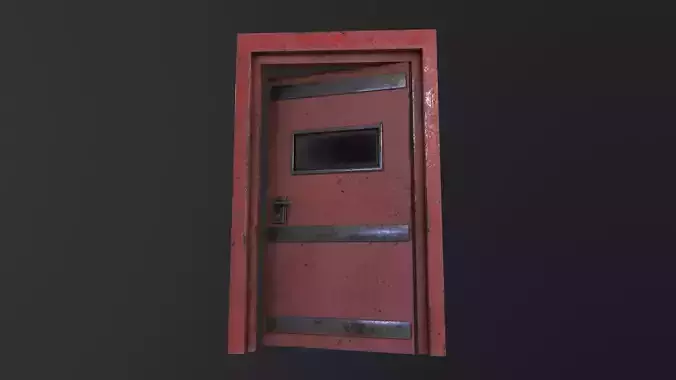 Industrial Door 3D Model