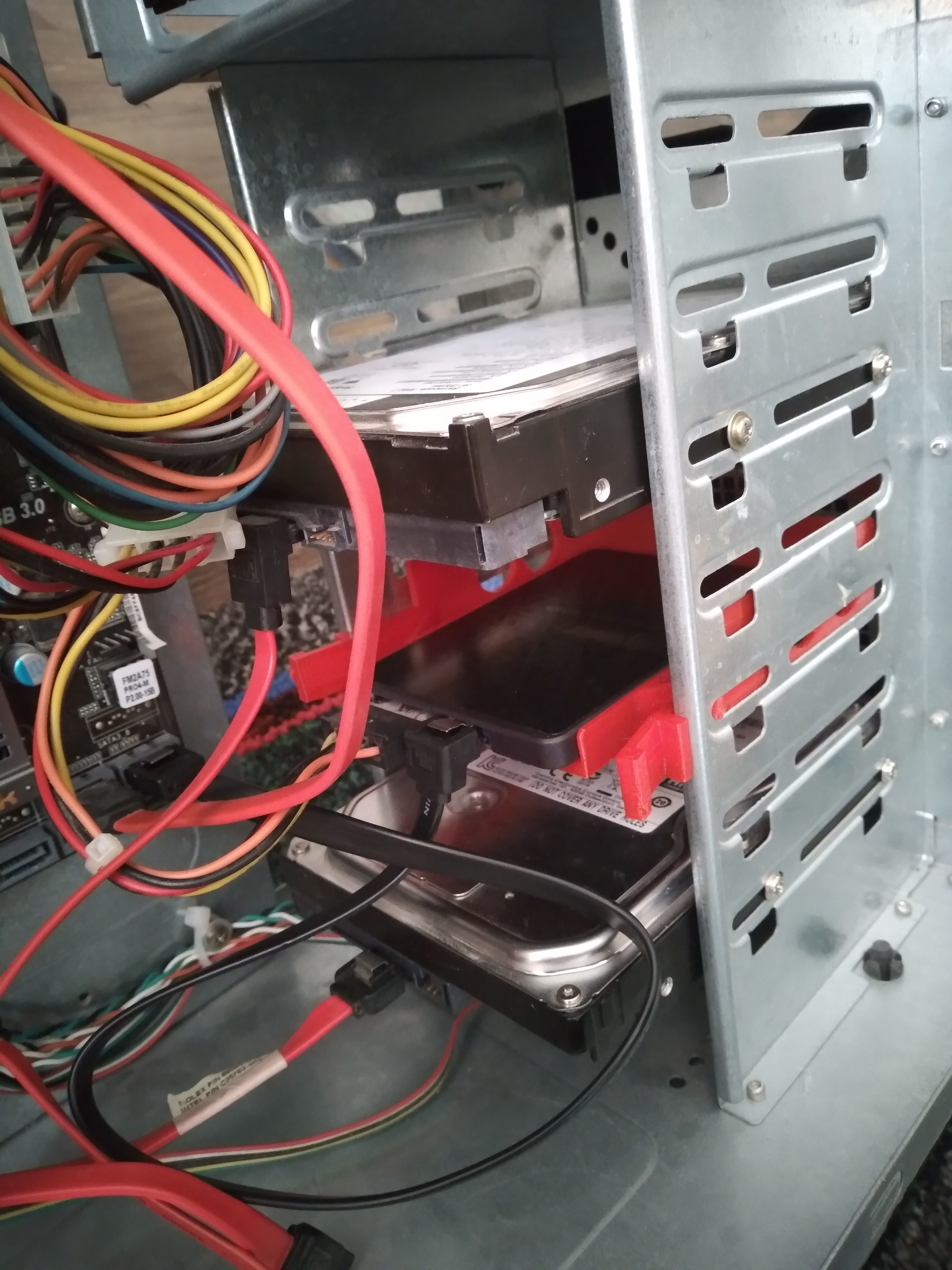 SSD to Desktop Hard Drive Adapter 3D print model_6