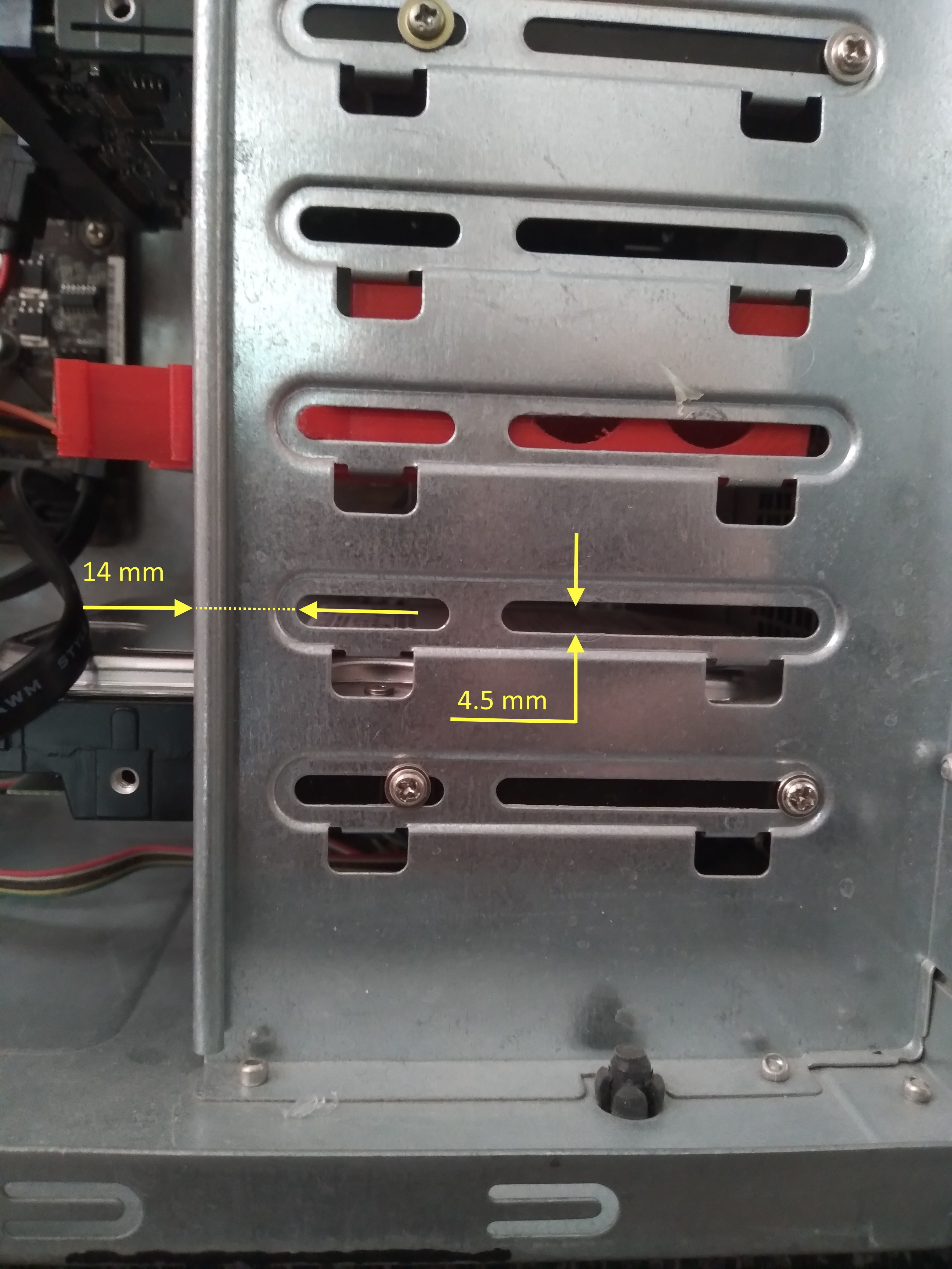 SSD to Desktop Hard Drive Adapter 3D print model_7