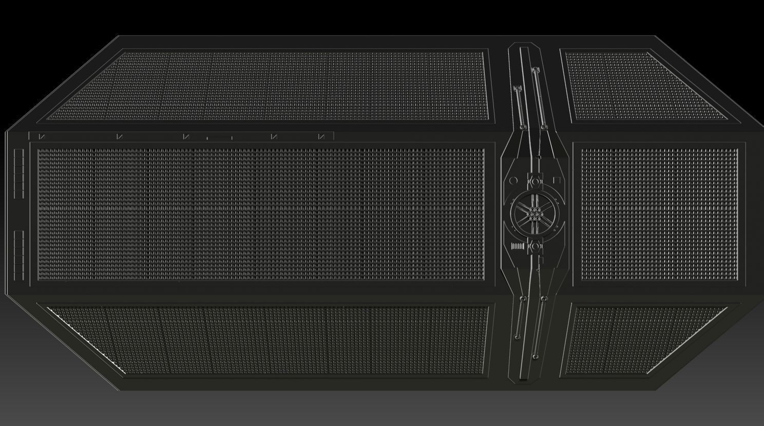 Darth Vaders Tie Advanced X1 3D print model_2