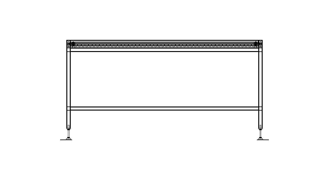 Wheel Conveyor 3D model_46