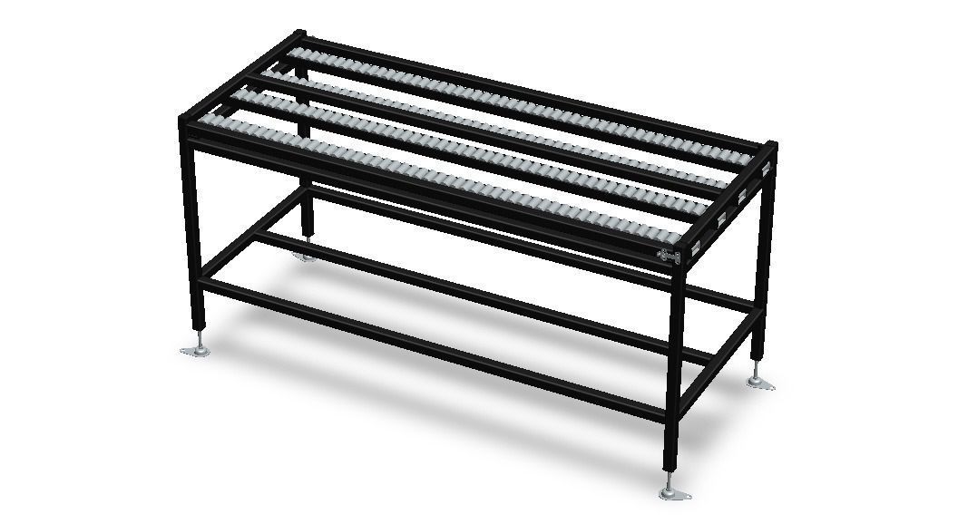 Wheel Conveyor 3D model_35