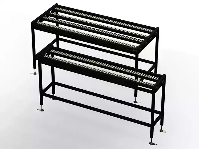 Wheel Conveyor 3D model