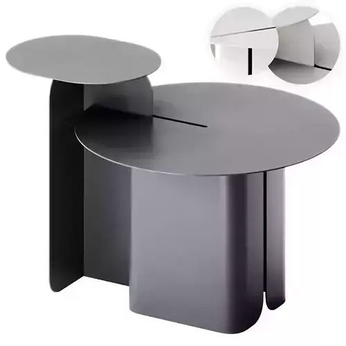 Formae HIPHOP Steel coffee table 3D model