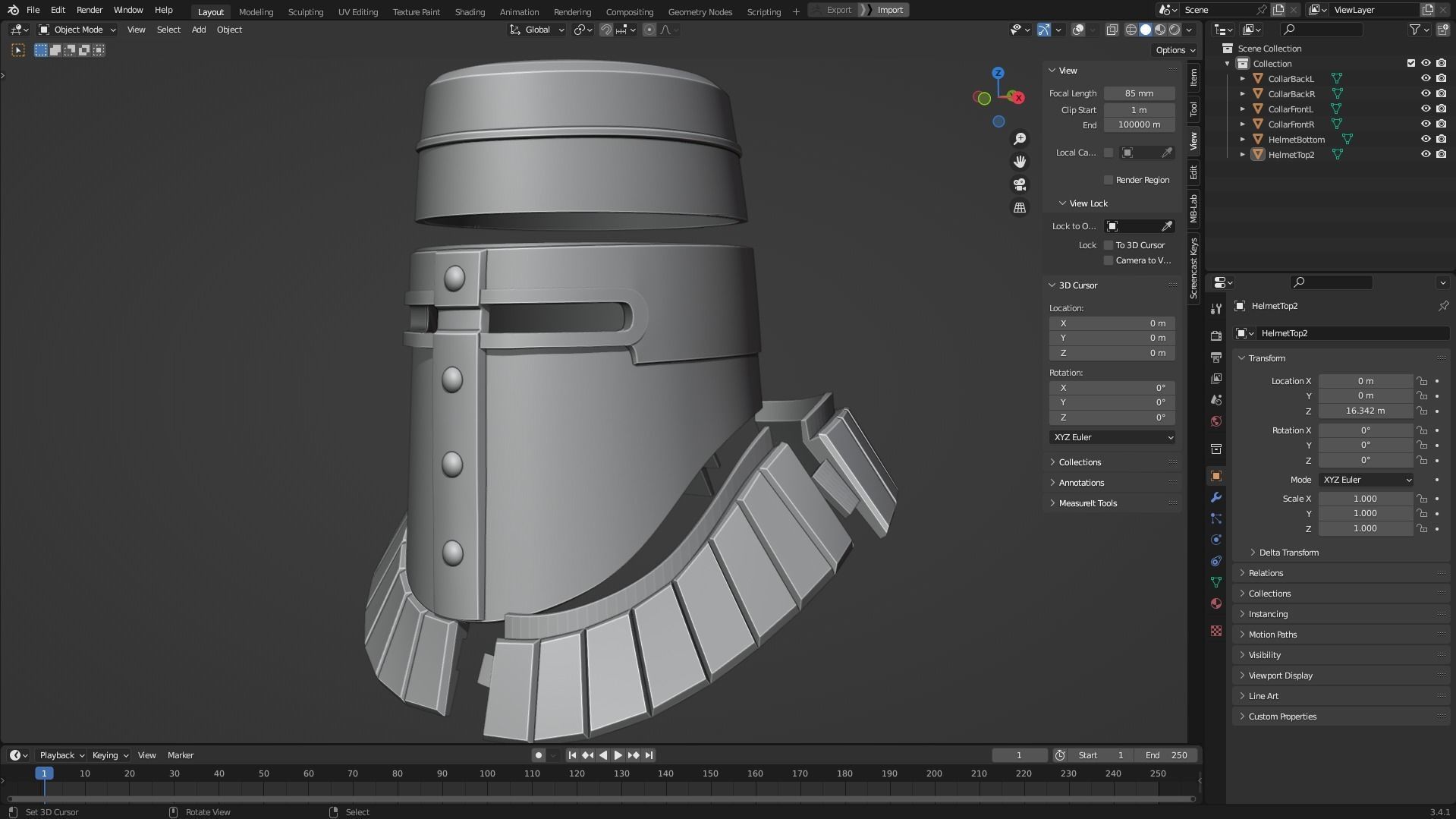Dark Souls Solaire of Astora Full Armor Bundle for Cosplay 3D Model Collection_15