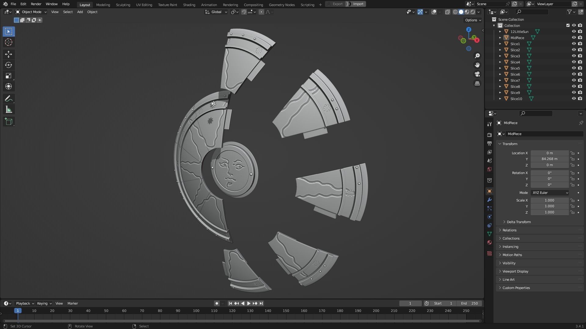 Dark Souls Solaire of Astora Full Armor Bundle for Cosplay 3D Model Collection_17