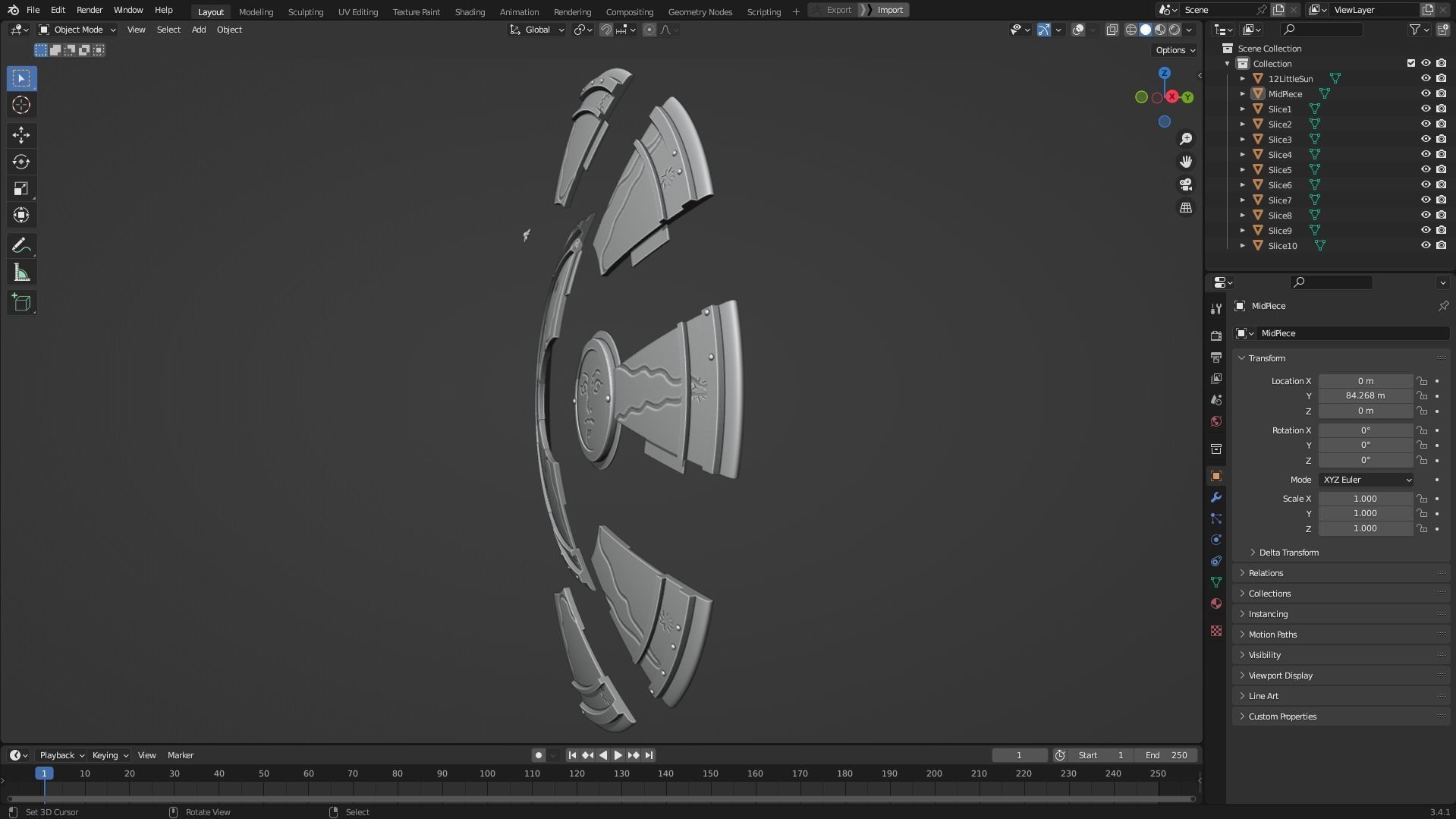 Dark Souls Solaire of Astora Full Armor Bundle for Cosplay 3D Model Collection_20