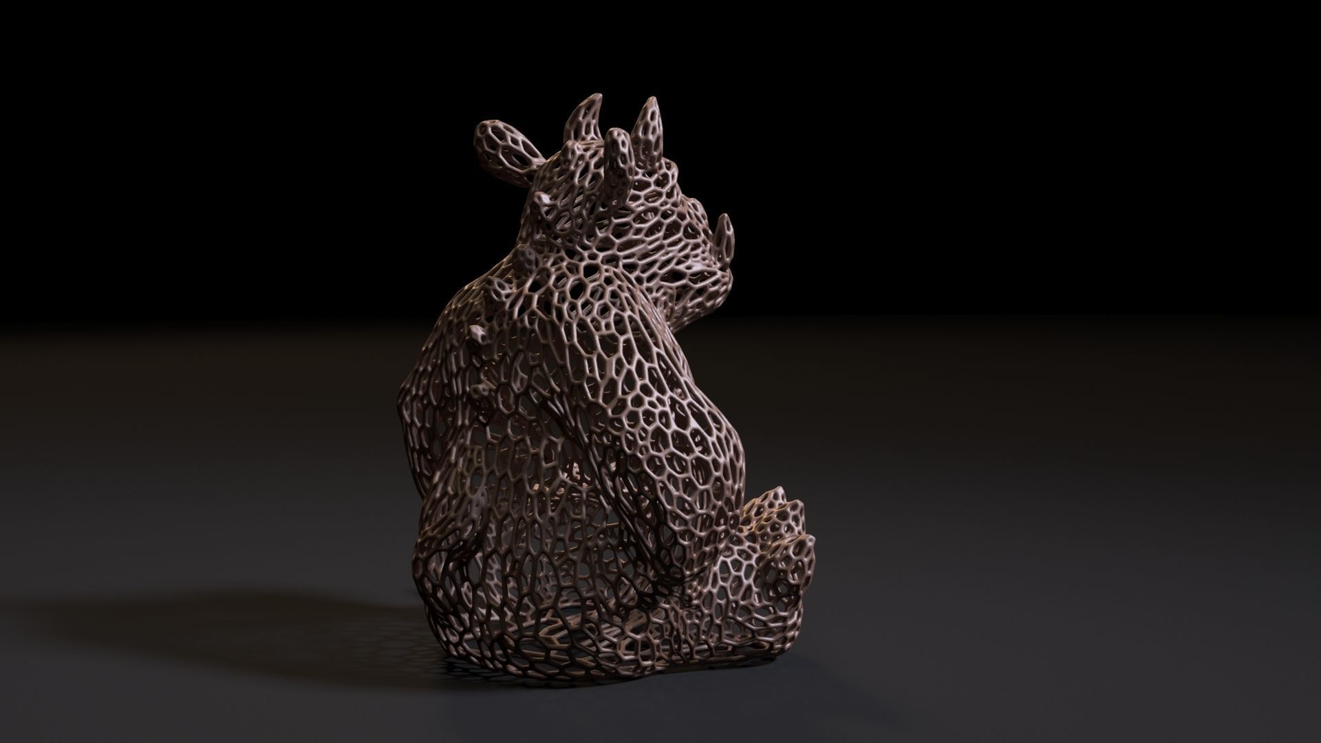 Gruffalo 3D print model_4