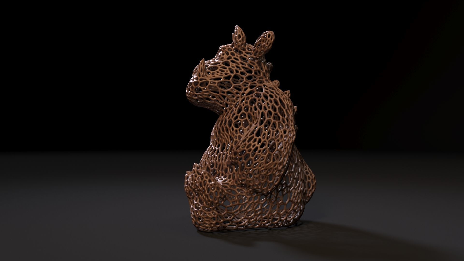 Gruffalo 3D print model_2