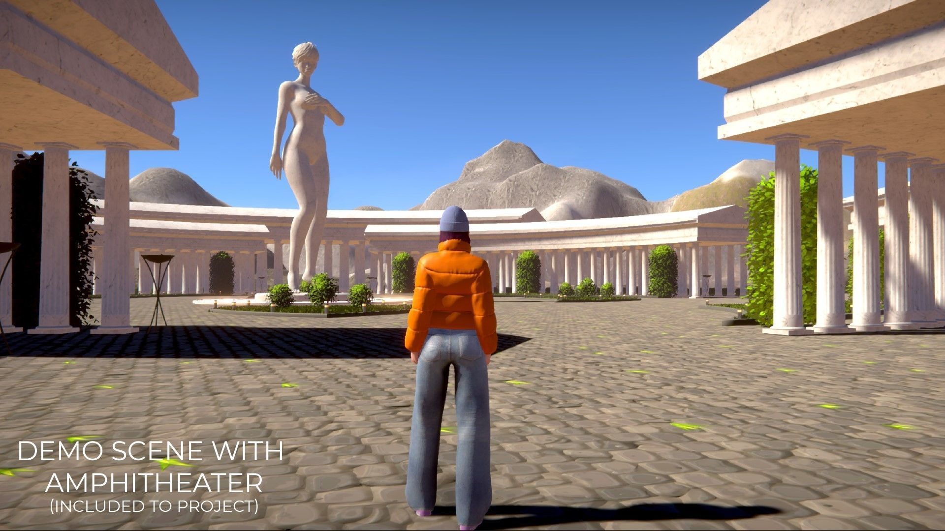 Streetwear Girl 3-9 - Casual Wear Girls Pack 3 Game-Ready Low-poly 3D model_34