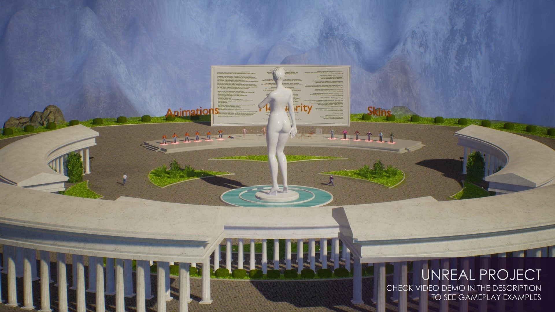 Streetwear Girl 3-9 - Casual Wear Girls Pack 3 Game-Ready Low-poly 3D model_20