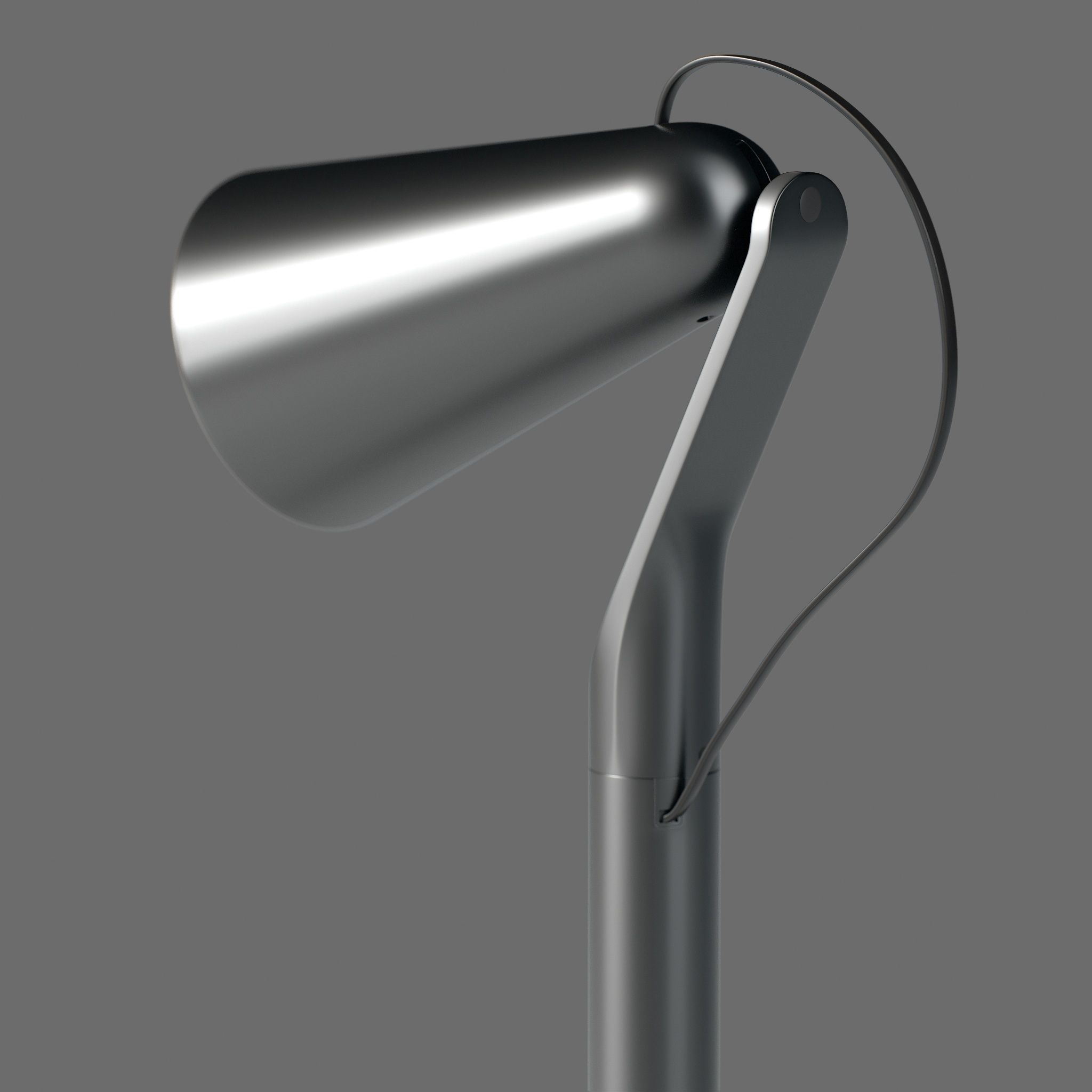 Table lamp Xiaomi mijia pipi Rigged 3D model_6