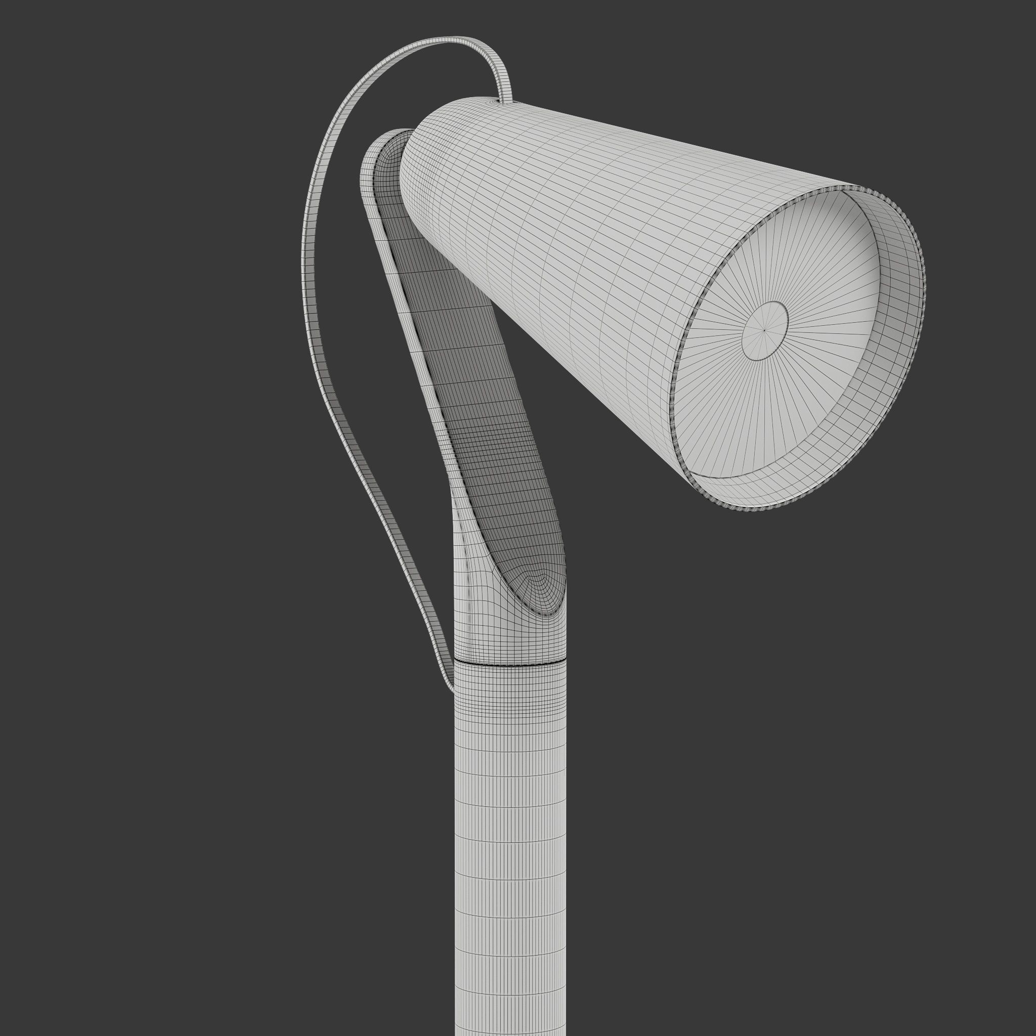 Table lamp Xiaomi mijia pipi Rigged 3D model_5