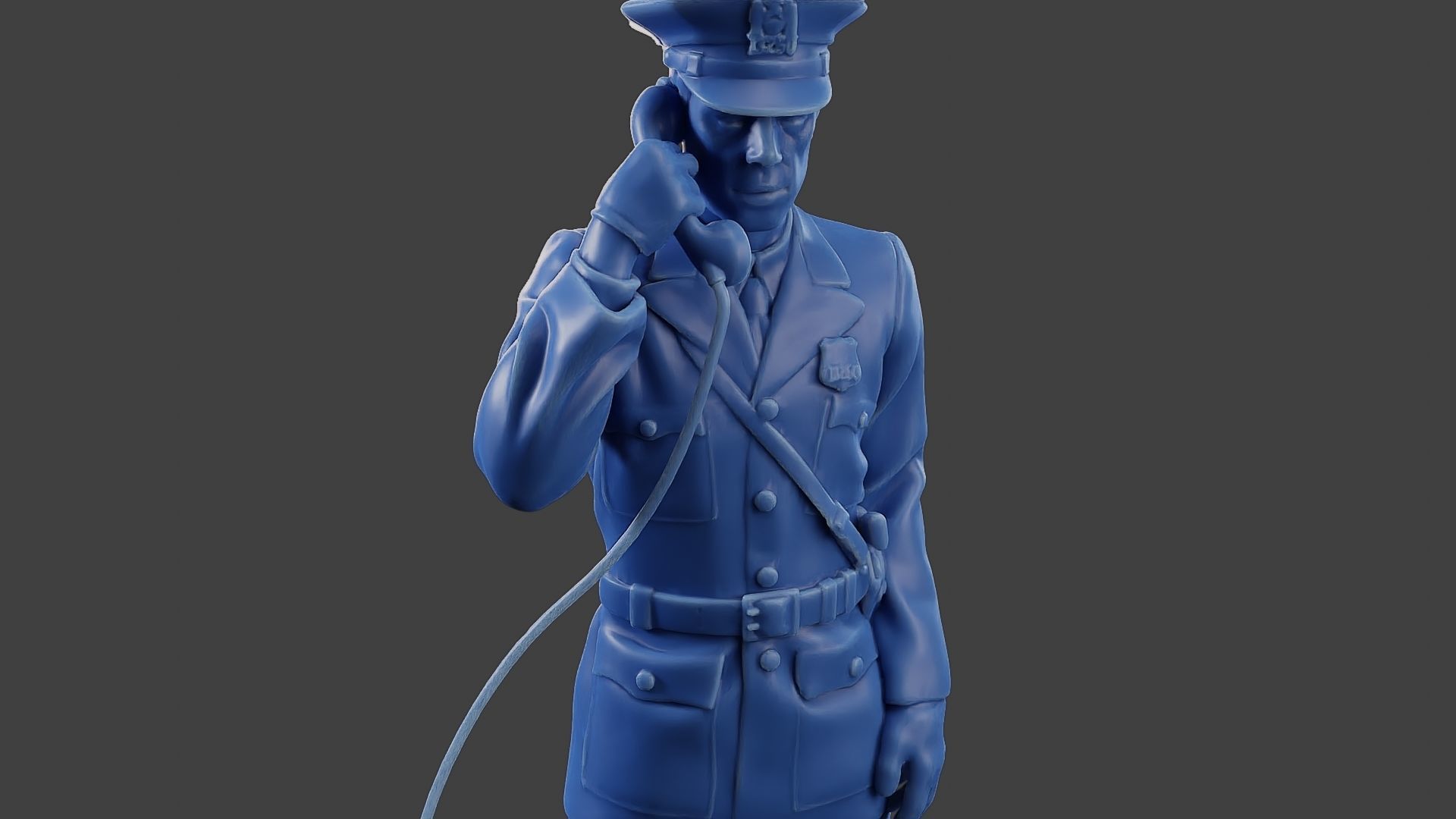 New York Police 5060 NYP3 001 3D print model_19
