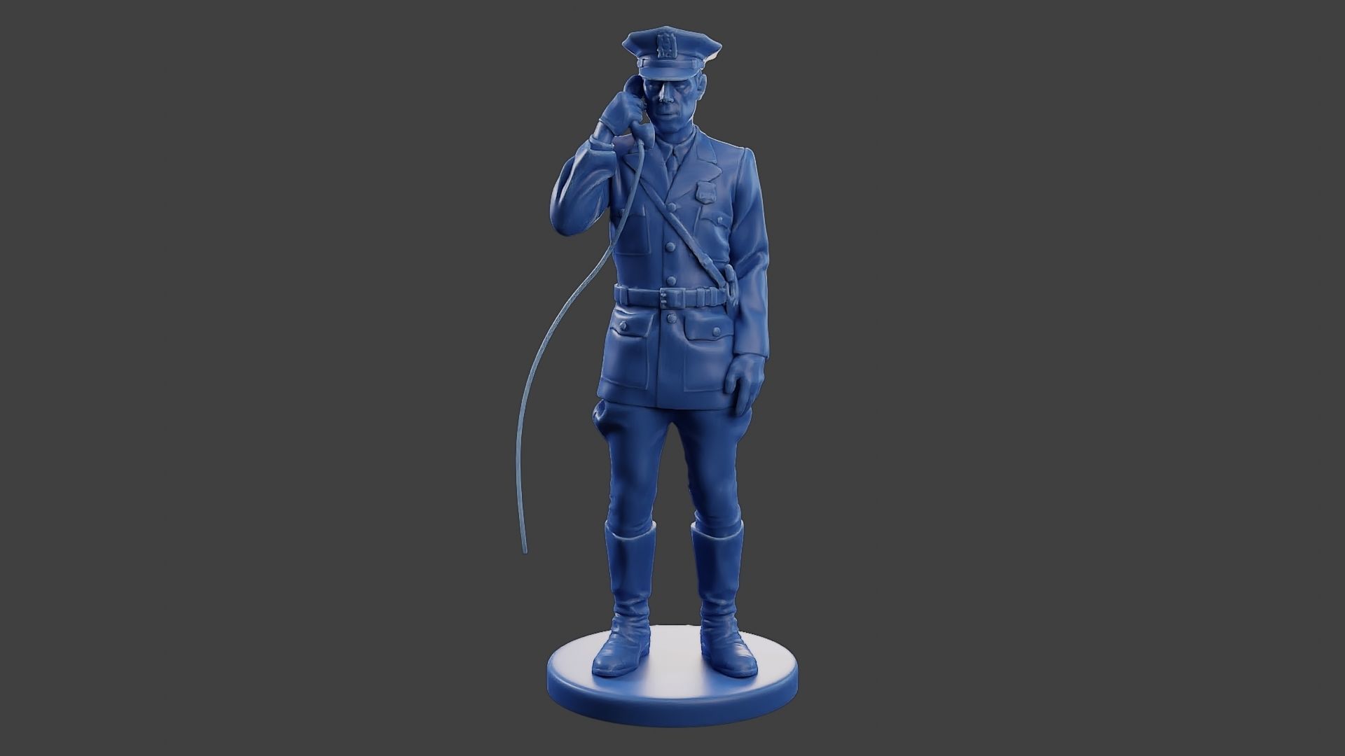 New York Police 5060 NYP3 001 3D print model_11