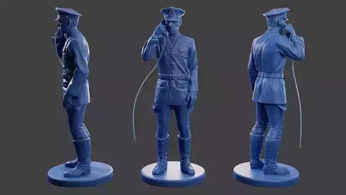 New York Police 5060 NYP3 001 3D print model