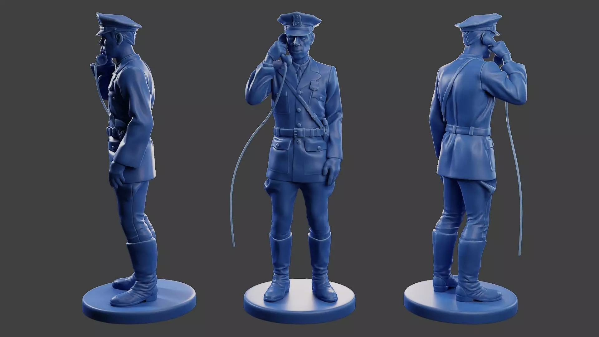 New York Police 5060 NYP3 001 3D print model_0