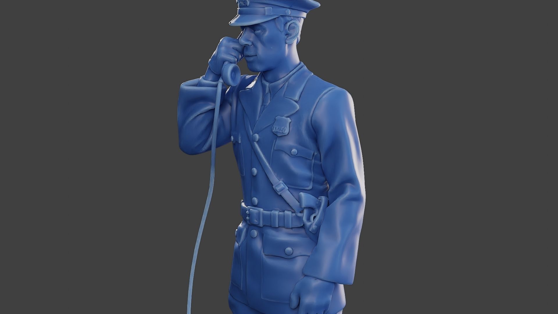 New York Police 5060 NYP3 001 3D print model_18