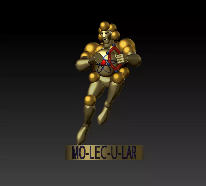 Molecular from Silverhawks 3D print model_0
