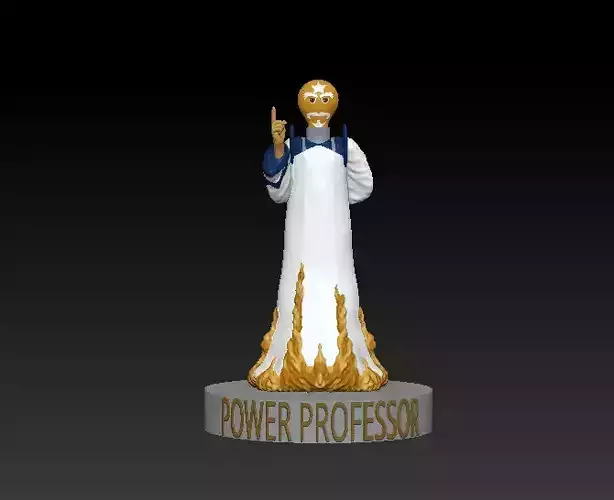 Professor Power from Silverhawks 3D print model