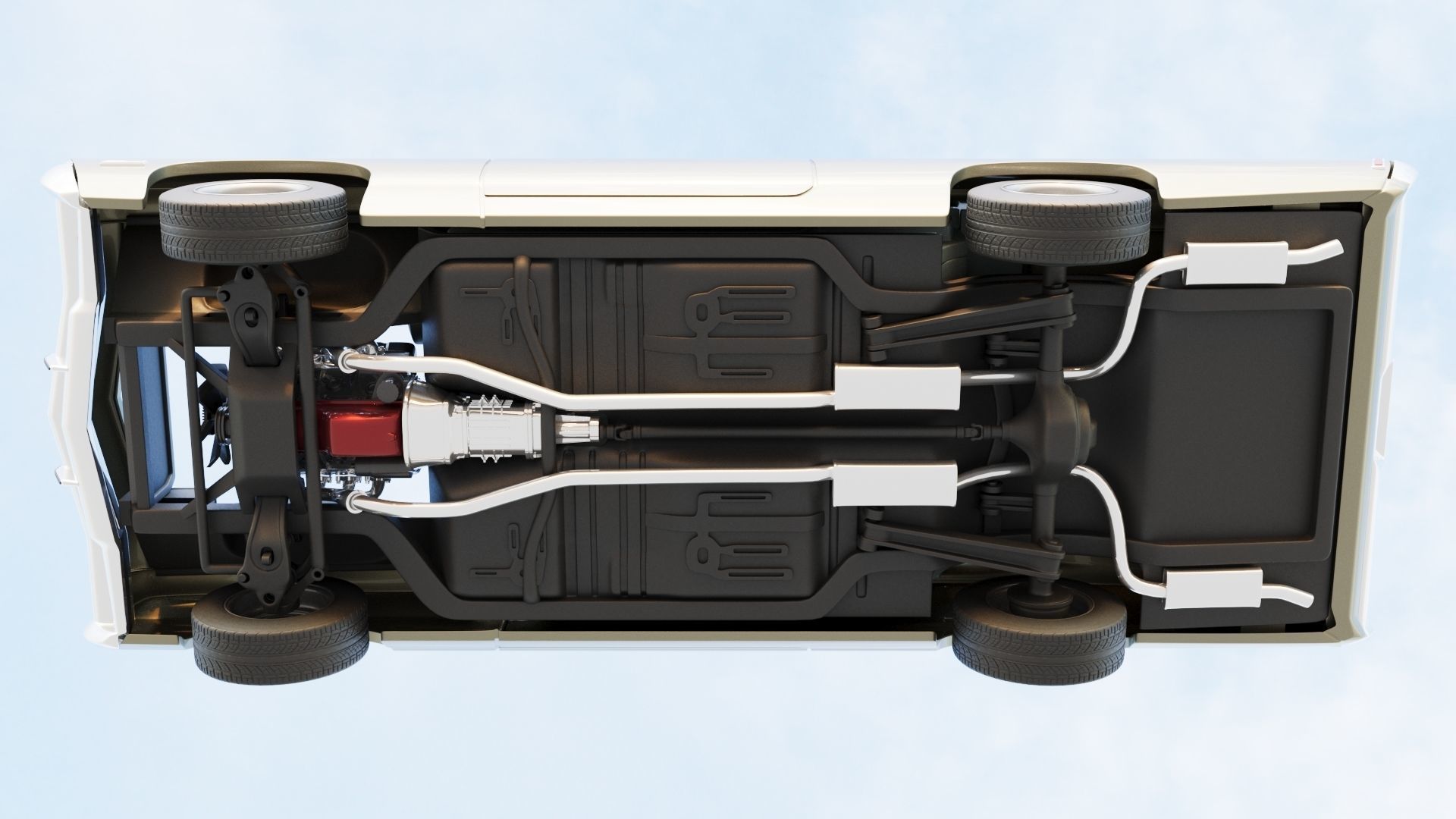 Chevrolet Caprice 1968 3D print model_12