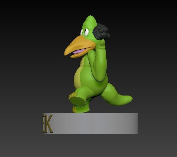 Zeek from Silverhawks 3D print model_3