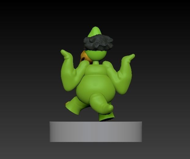 Zeek from Silverhawks 3D print model_2