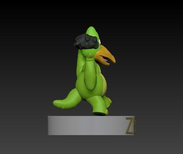 Zeek from Silverhawks 3D print model_1