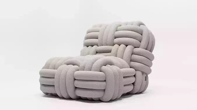 Moooi Knitty Lounge Chair by Nika Zupanc 