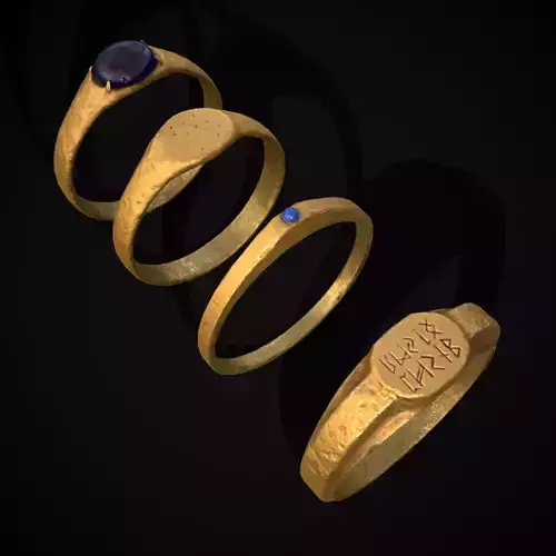 Four Medieval Rings