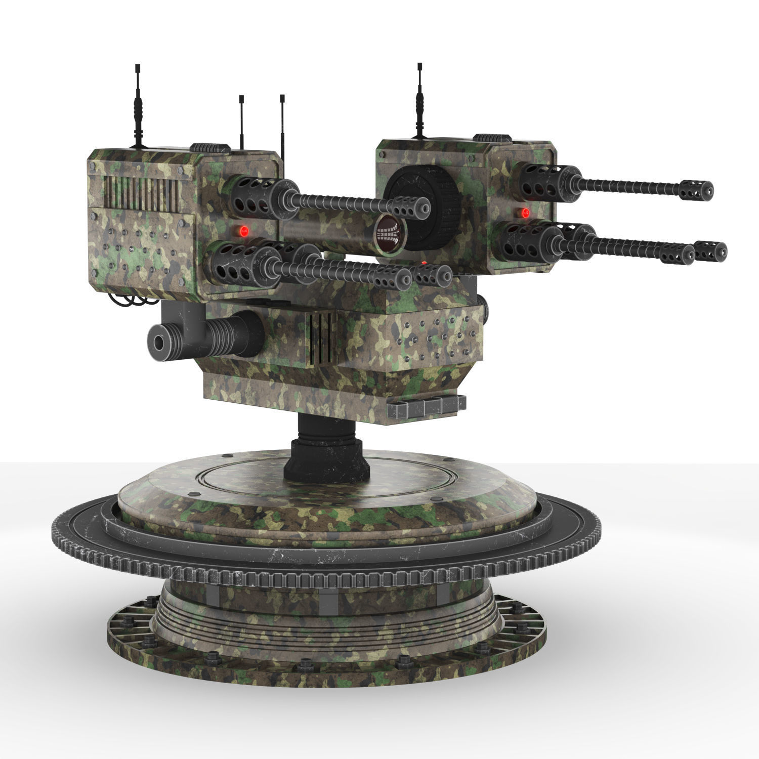 Harpag Defence Robot Low-poly 3D model_5