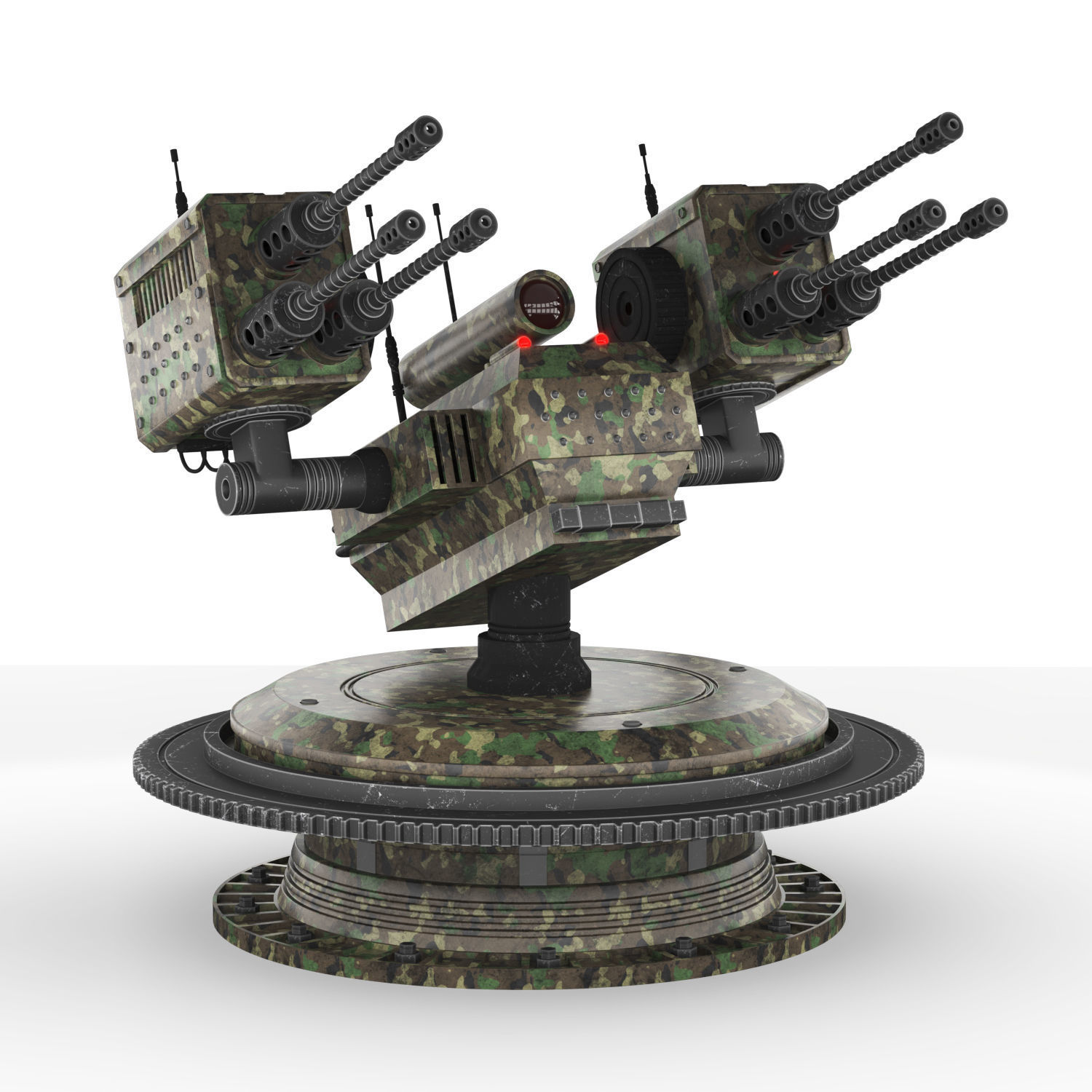 Harpag Defence Robot Low-poly 3D model_3