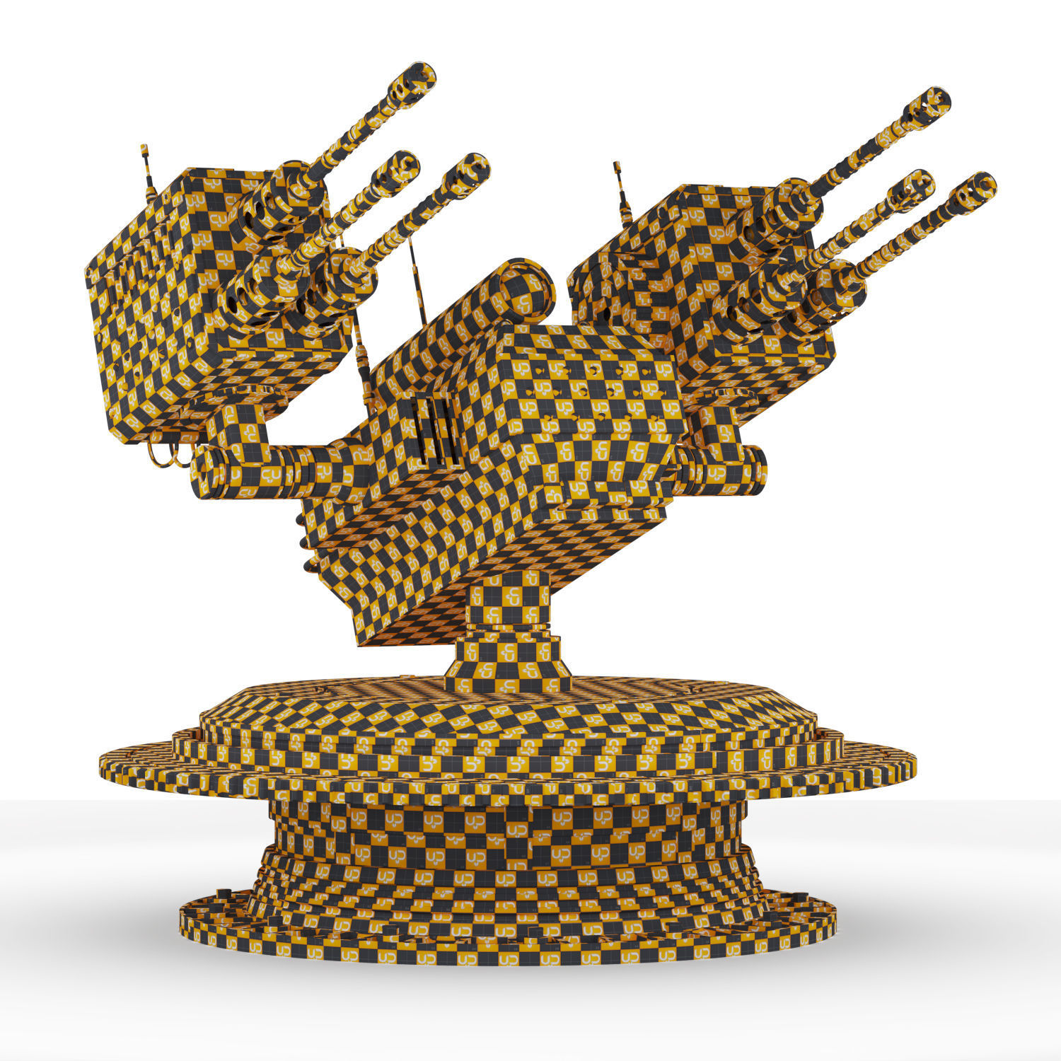 Harpag Defence Robot Low-poly 3D model_14