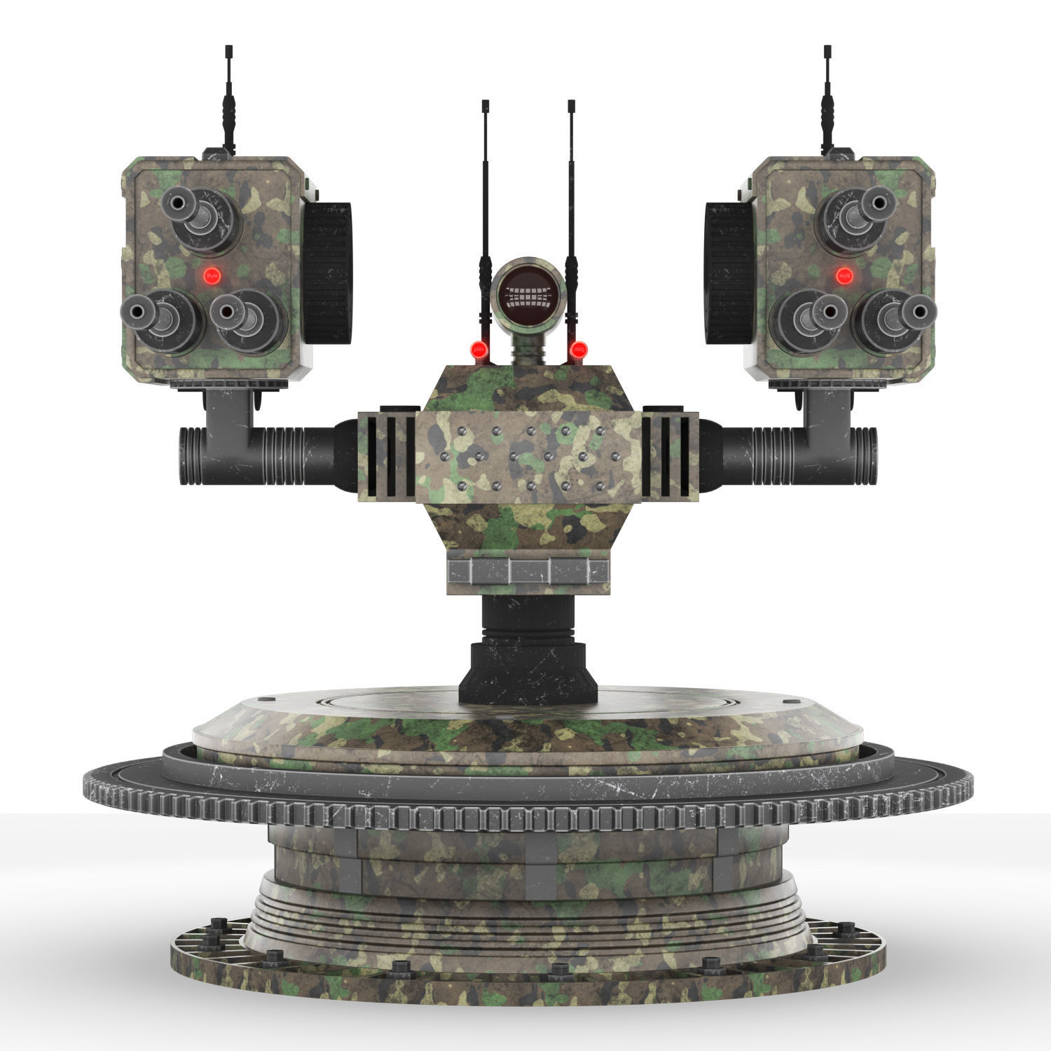 Harpag Defence Robot Low-poly 3D model_4