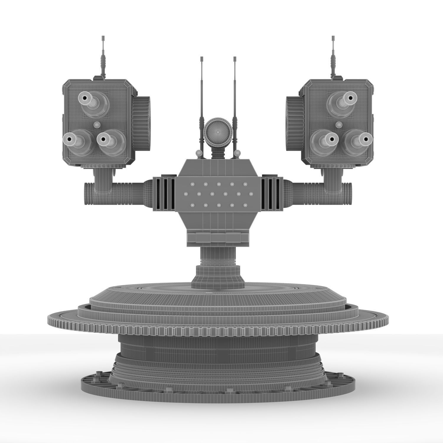 Harpag Defence Robot Low-poly 3D model_11