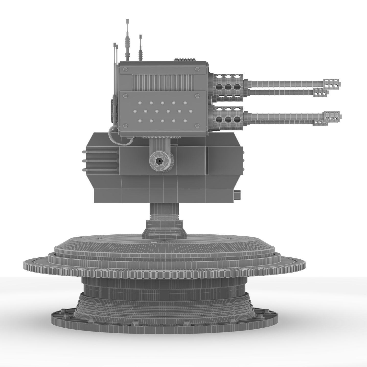 Harpag Defence Robot Low-poly 3D model_12