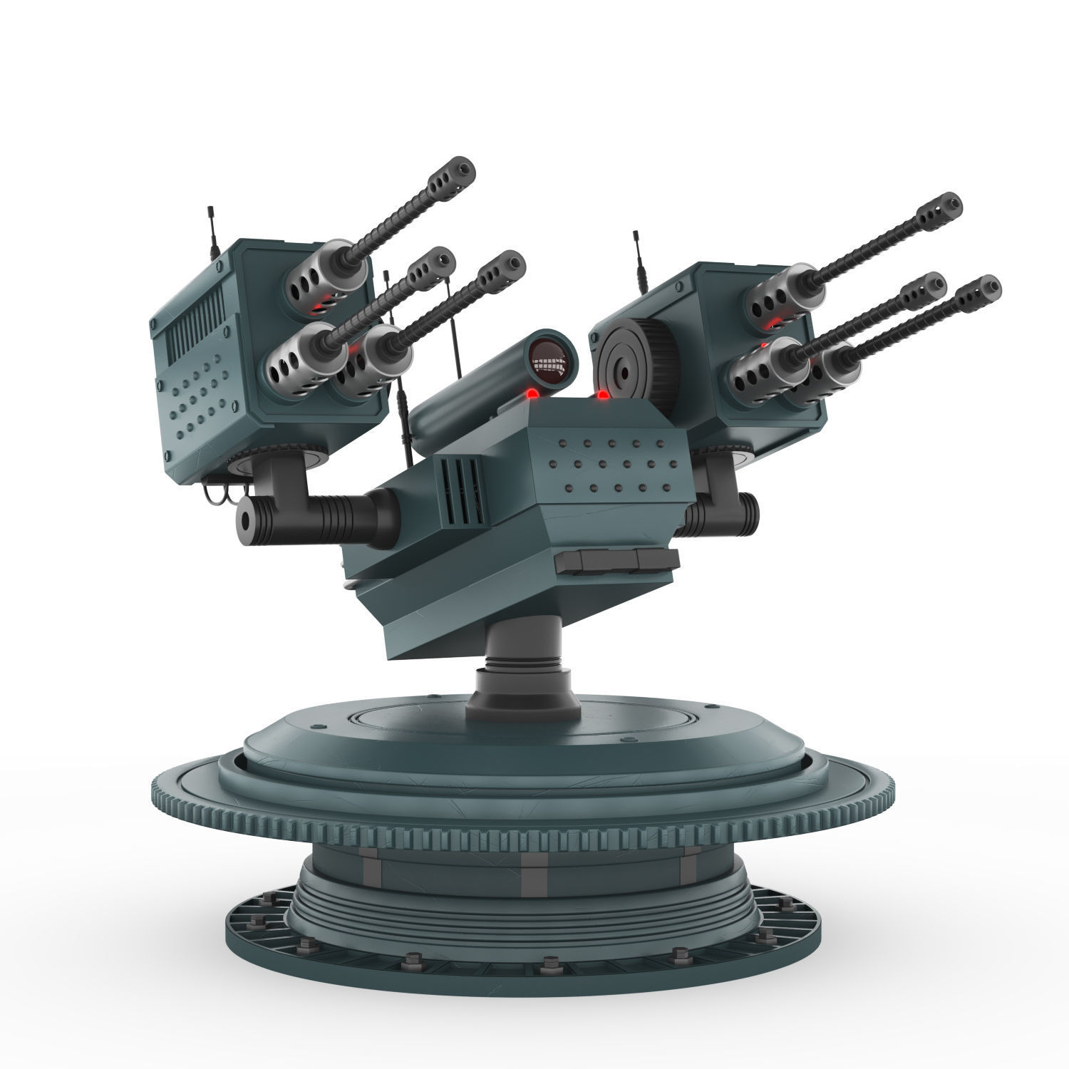Harpag Defence Robot Low-poly 3D model_8