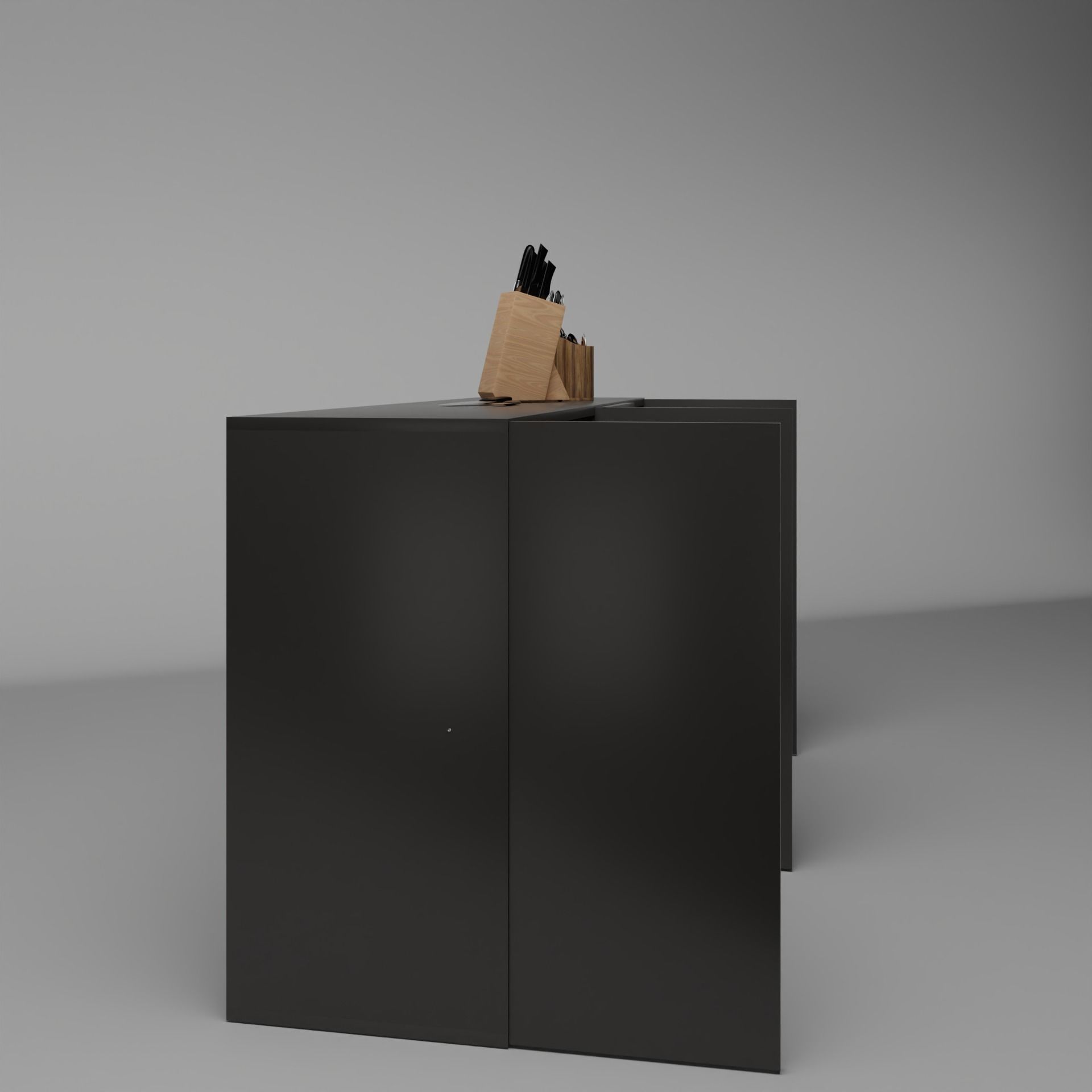 Dream Buffet Counter Low-poly 3D model_8