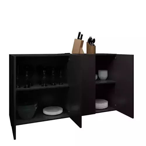 Dream Buffet Counter Low-poly 3D model