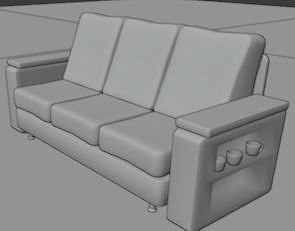SOFA ROOM 3D model