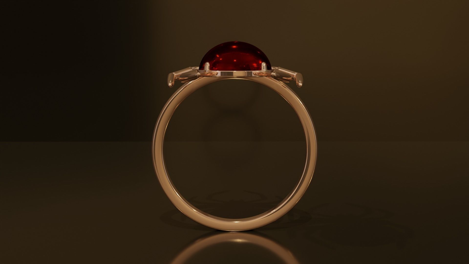 Spider Ring 2 3D print model_1