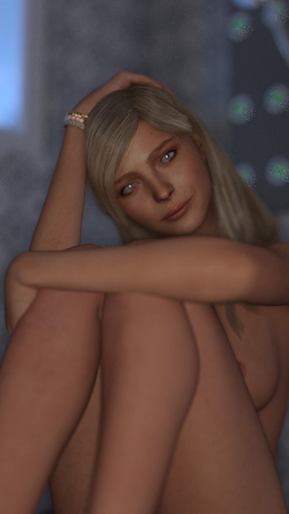 American Teen Actress  Chloe Grace Moretz 3D model_2