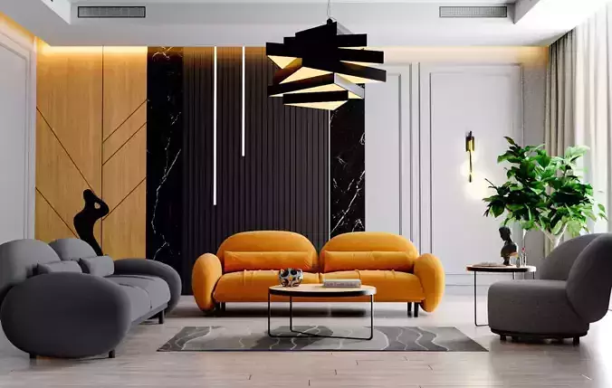 Setting Room - Arnold Render